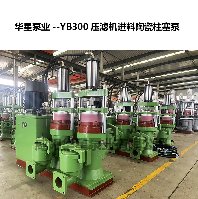 YB300壓濾機進料陶瓷柱塞泵-02 YB300壓濾機進料陶瓷柱塞泵-02