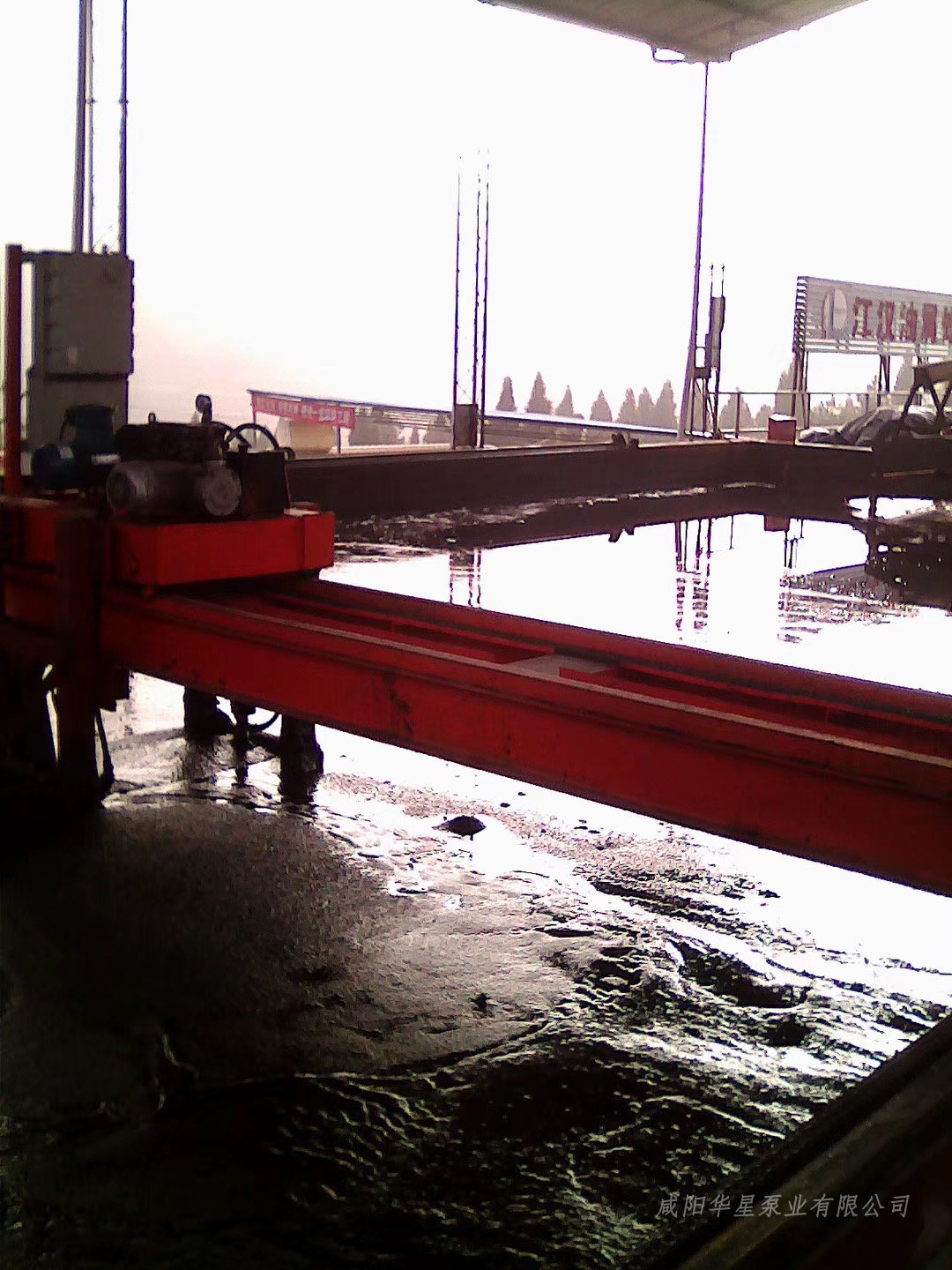 陶瓷柱塞泵使用現(xiàn)場油田項(xiàng)目建設(shè)